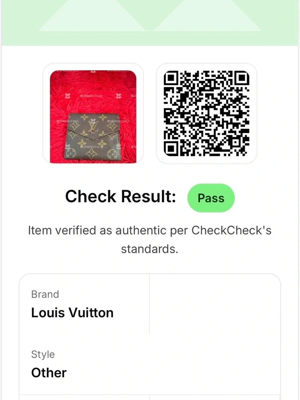 Louis Vuitton Monogram Compact Envelope Wallet with COA